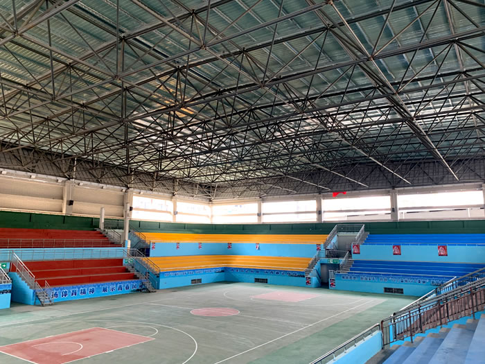 绍兴富川体育馆网架